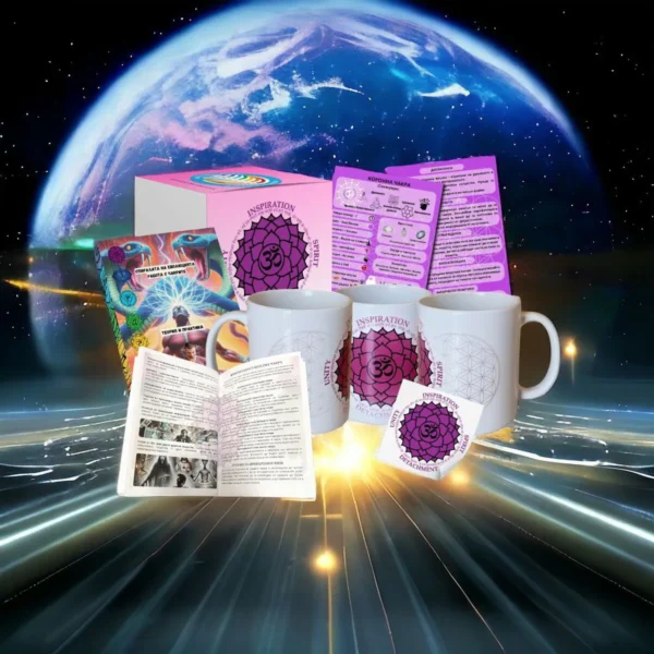 Чаша за 7ма Чакра - Сахасрара + Книга - Image 4