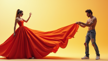 depict_a_modern_scene_where_a_stylishly_dressed_woman_in_an_extravagant_wide_gown_spreads_across_th_nvf9mxag0ql8wp7f83nl_1